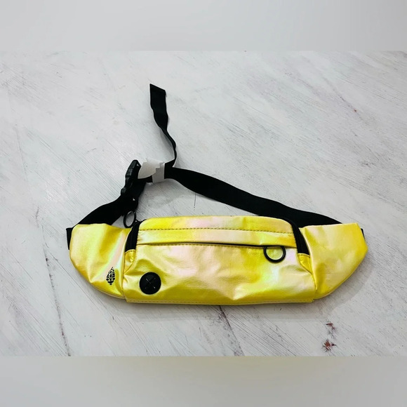Free People Movement Reflective Sling in Yellow NWOT $60 - Picture 2 of 9